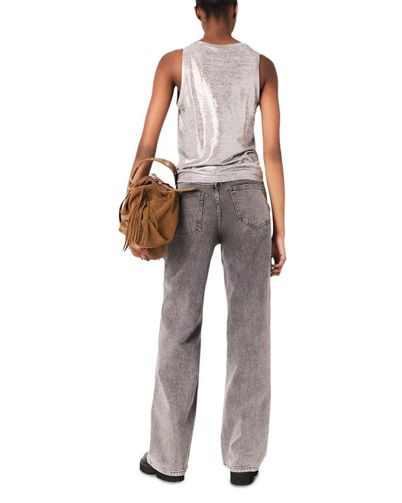 Metallic Tank Top