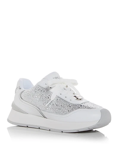 Versace Women's Crystal Embellished Sneakers