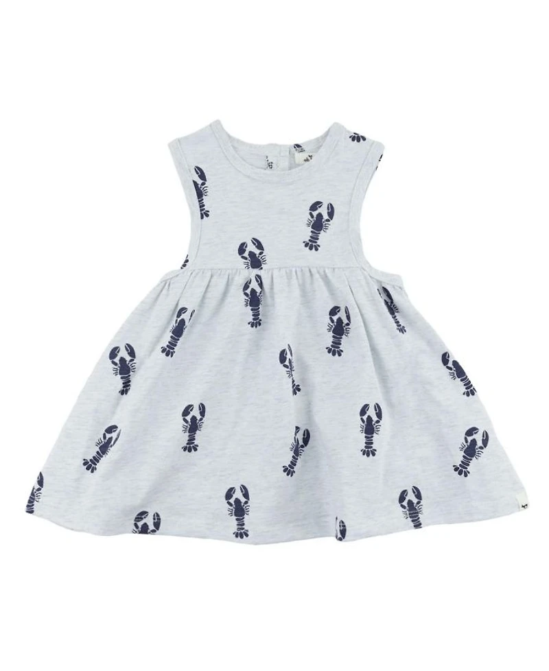 Girls' Lily Tank Lobsters Print Dress - Baby