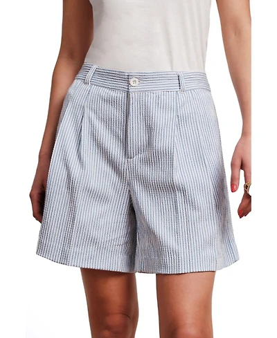 Benny Short Stripe Seersucker