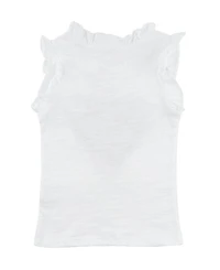 Girls' Rebekah Ruffle Heart Sparkle Tank - Baby, Little Kid