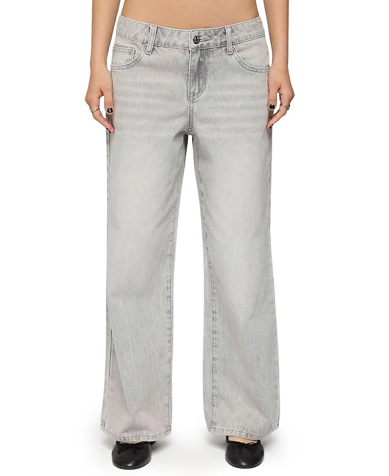 Edikted Petite Magda Low Rise Jeans