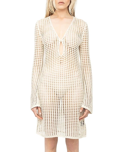 Zadig & Voltaire Short Crochet Dress
