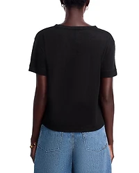 Semi Relaxed Crewneck Tee