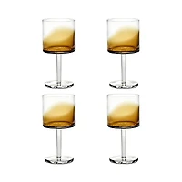 Serax Red Wine Glass Amber Zuma, Set of 4