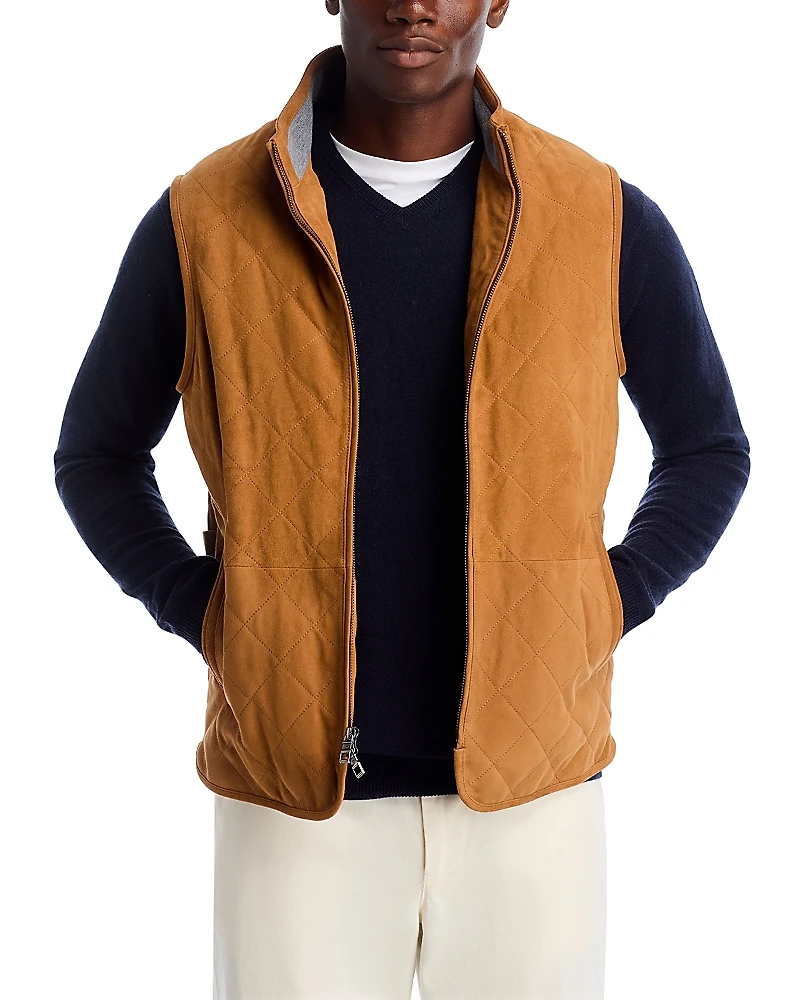 Peter Millar Essex Suede Vest