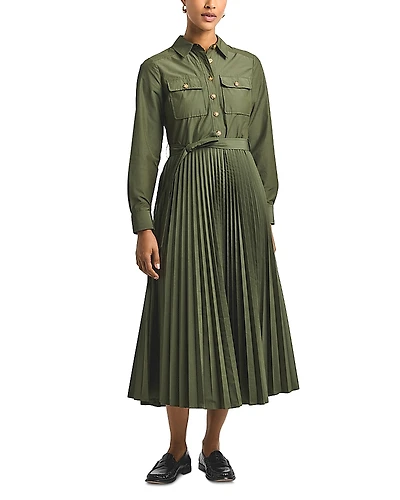 Derek Lam 10 Crosby Kenza Pleated Dress