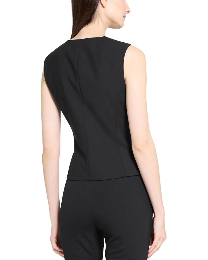 Sleeveless Wrap Vest