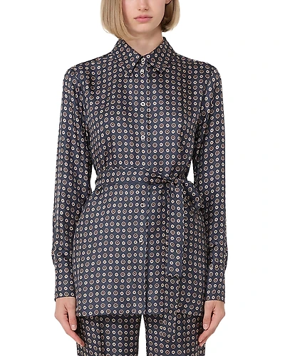 Max Mara Studio Boccale Silk Shirt