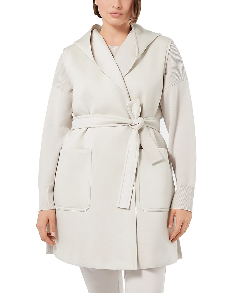 Marina Rinaldi Jersey Sleeveless Jacket