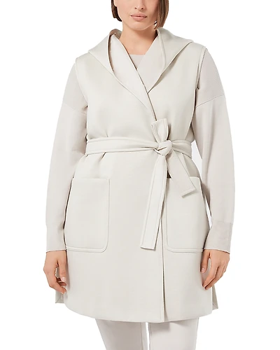 Marina Rinaldi Jersey Sleeveless Jacket