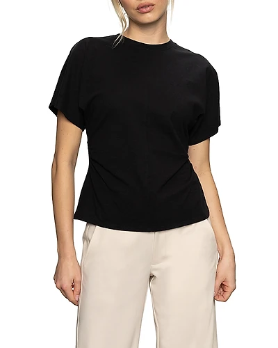 Sanctuary Shirred Waist Dolman Tee