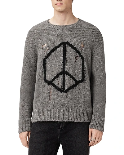Allsaints Message Crew Sweater
