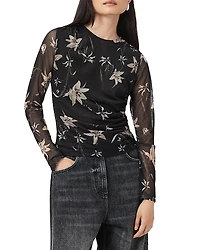 Allsaints Caia Mesh Top