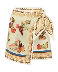 Alemais Mercado Fruit Print Skirt