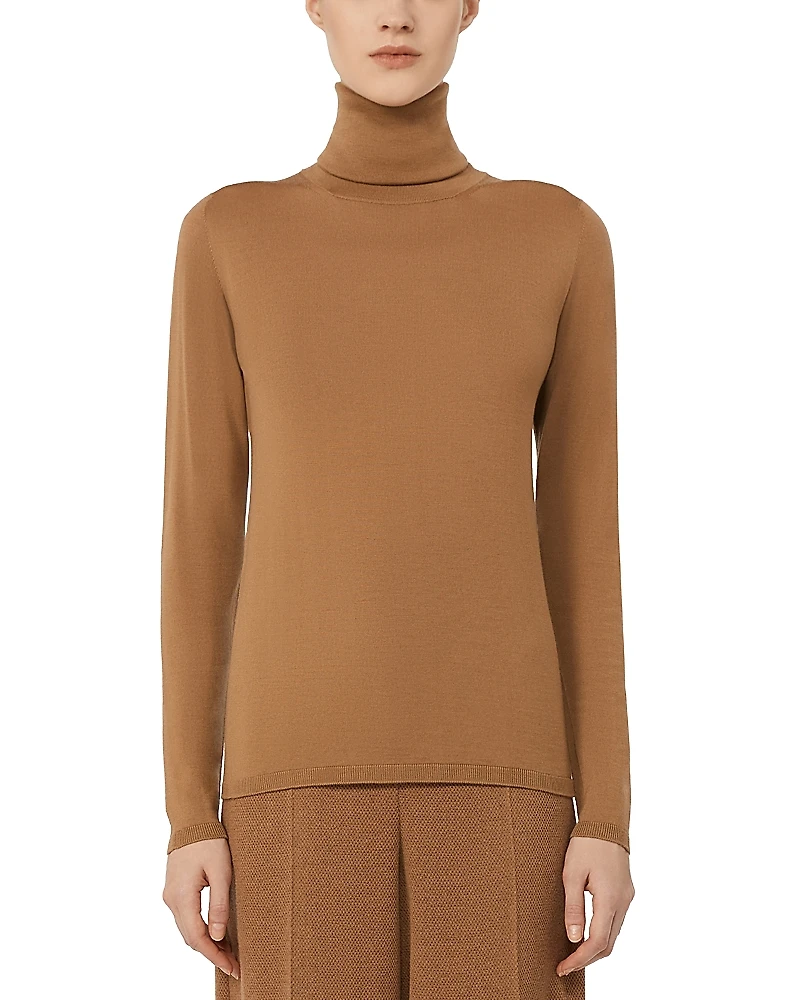 Max Mara Saluto Wool Turtleneck Sweater
