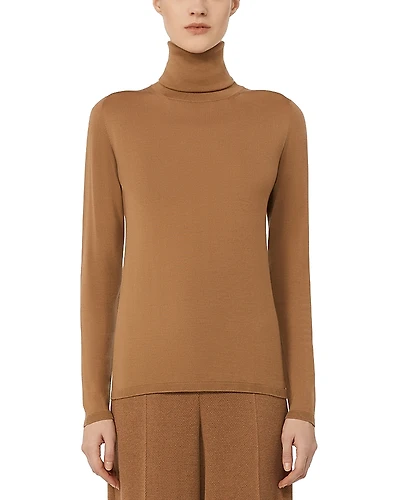 Max Mara Saluto Wool Turtleneck Sweater