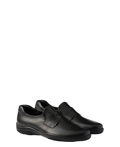 Prada Men's Toblach Leather Loafers