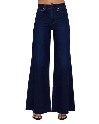 Pistola Izzy Mid Rise Wide Leg Jeans