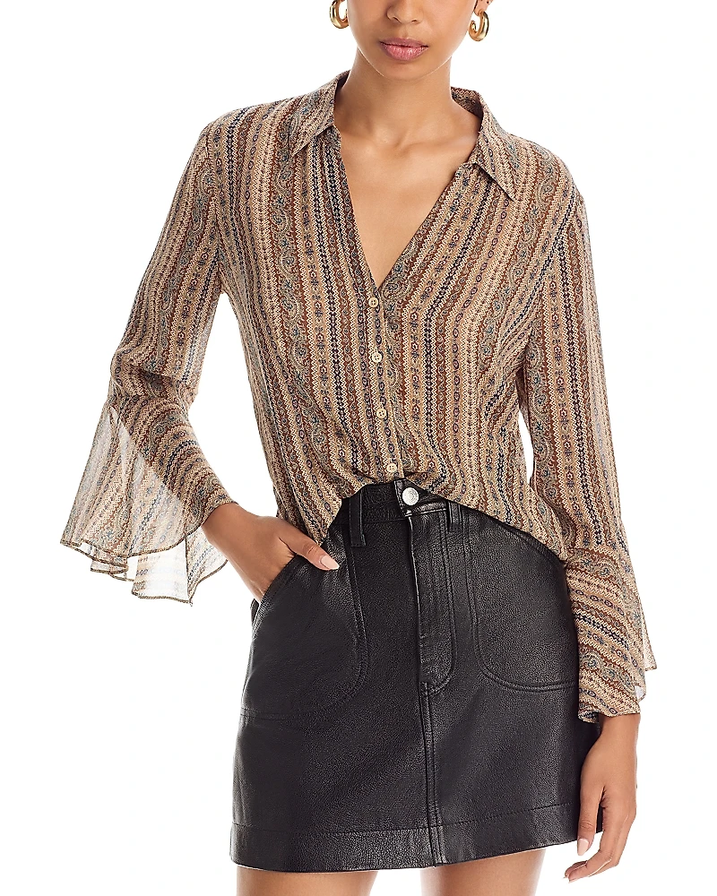 Paige Jasmeet Silk Blouse