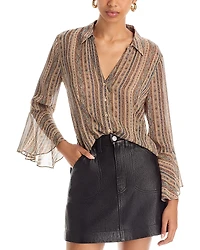 Paige Jasmeet Silk Blouse