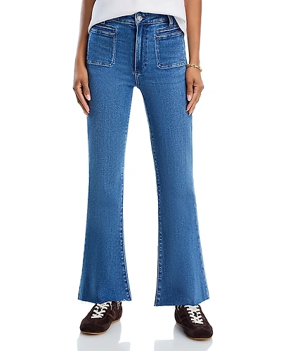 Paige Marlow Skimmer High Rise Flare Jeans