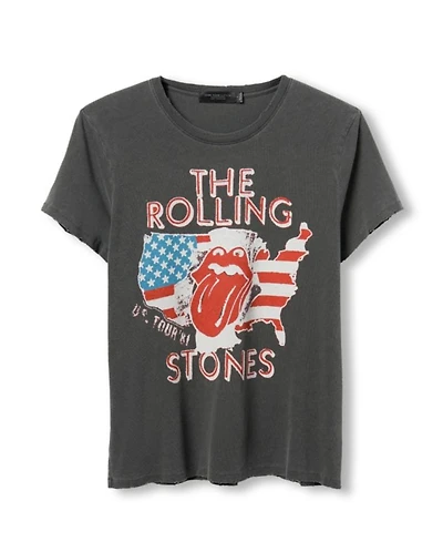 Women's Rolling Stones 1981 US Tour Vintage-like Tee