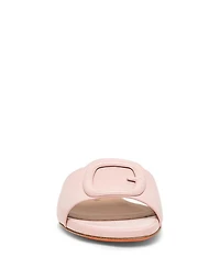 Women's Leather Slide Sandal