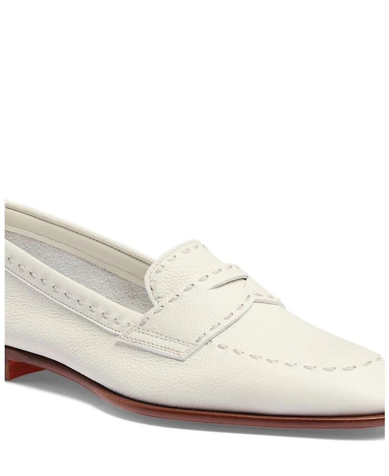 Women's Tumbled Leather Penny Loafer