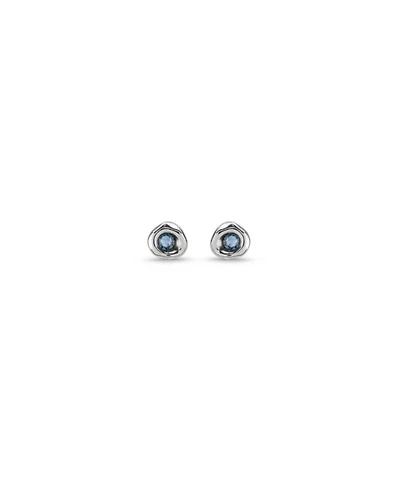 Sterling Silver Plated With Crystal Earrings