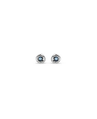 Sterling Silver Plated With Crystal Earrings