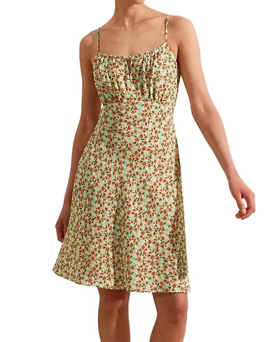 Ditsy Mini Dress