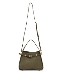 Simkhai Cleo Small Suede Handbag