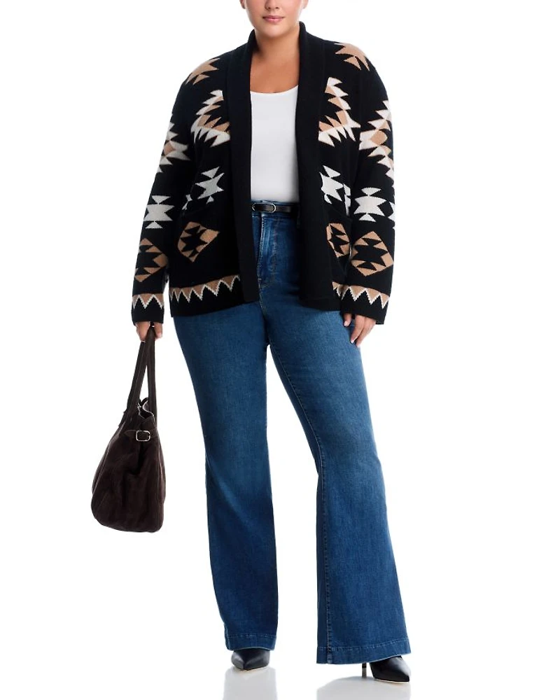 Aztec Cashmere Cardigan - Exclusive