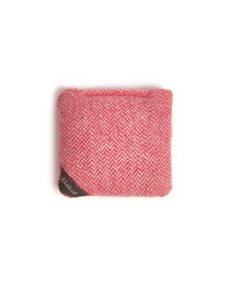 Herringbone Wool Aviator Cornhole Bags Above