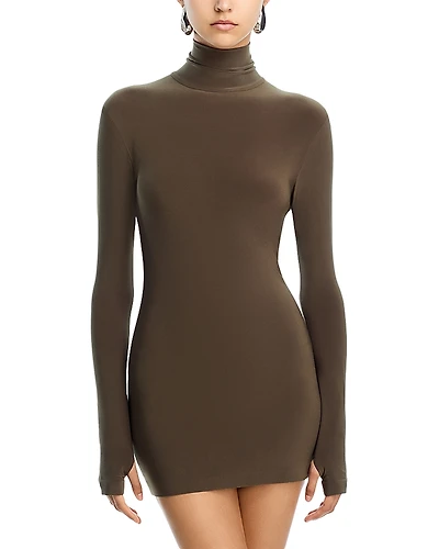 Norma Kamali Pickleball Ruched Mini Dress