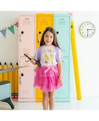 Girls' First Grade Pencil Bow Short Sleeve T-Shirt - Little Kid, Big Kid