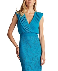 Newell Embroidered Blouson Dress