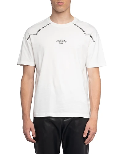 Zadig & Voltaire Toddy Hc Decoupes Western Tee