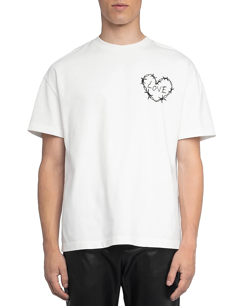 Zadig & Voltaire Teddy Tc Heart Tee