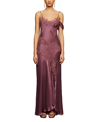 Amur Reese Silk Cascade Gown