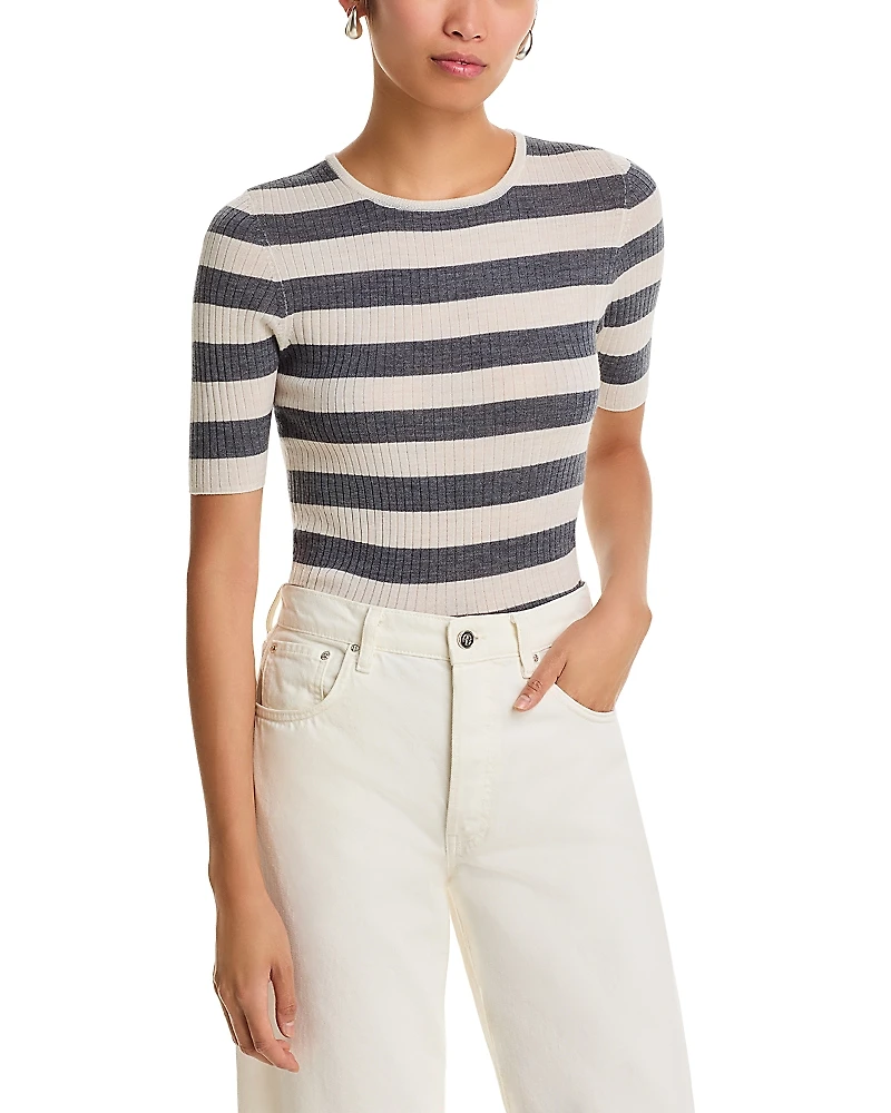 Majestic Filatures Striped Wool Top