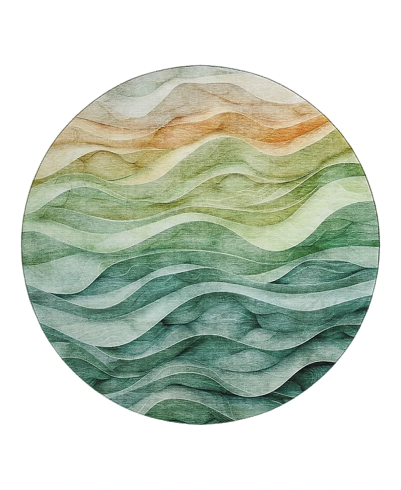 Dalyn Pacifica PA4 Round Area Rug, 8' x 8'