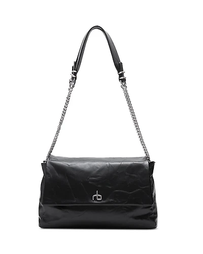rag & bone Chelsea Leather Large Flap Shoulder Bag