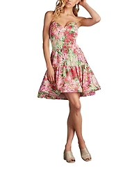 Scout Floral Print Mini Dress