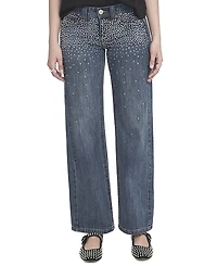 Elle Collection Women's Studded Jeans
