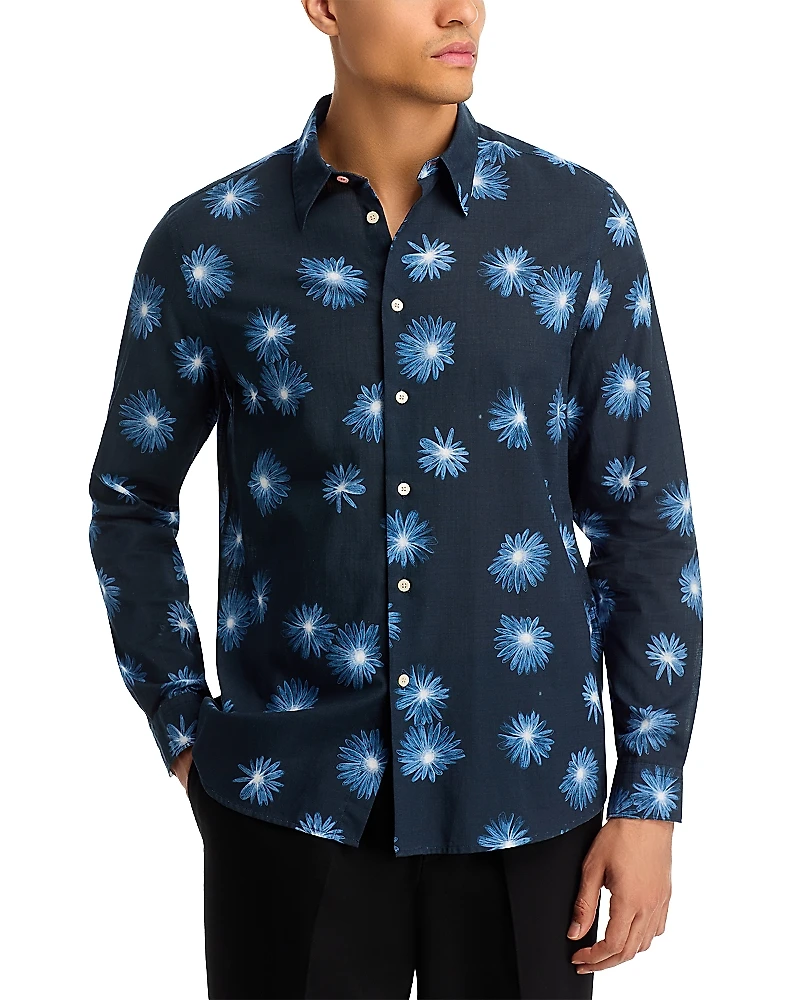Ps Paul Smith Long Sleeve Button Front Shirt