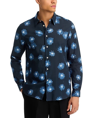 Ps Paul Smith Long Sleeve Button Front Shirt