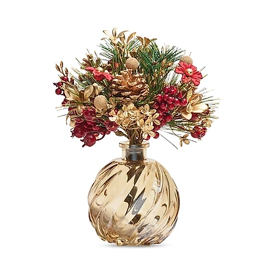 Kim Seybert Xmas Cheer Faux Floral Bouquet, 9