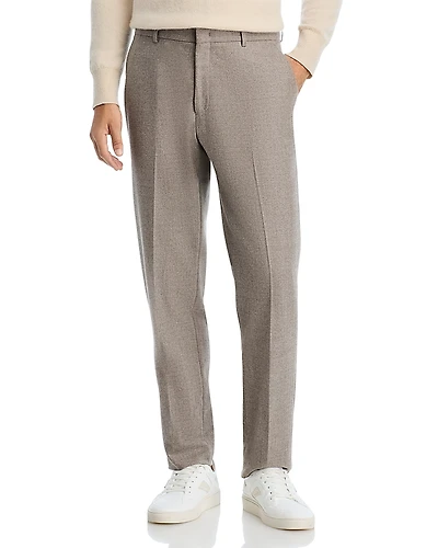 Vince Brushed Ticweave Wool Suit Pants